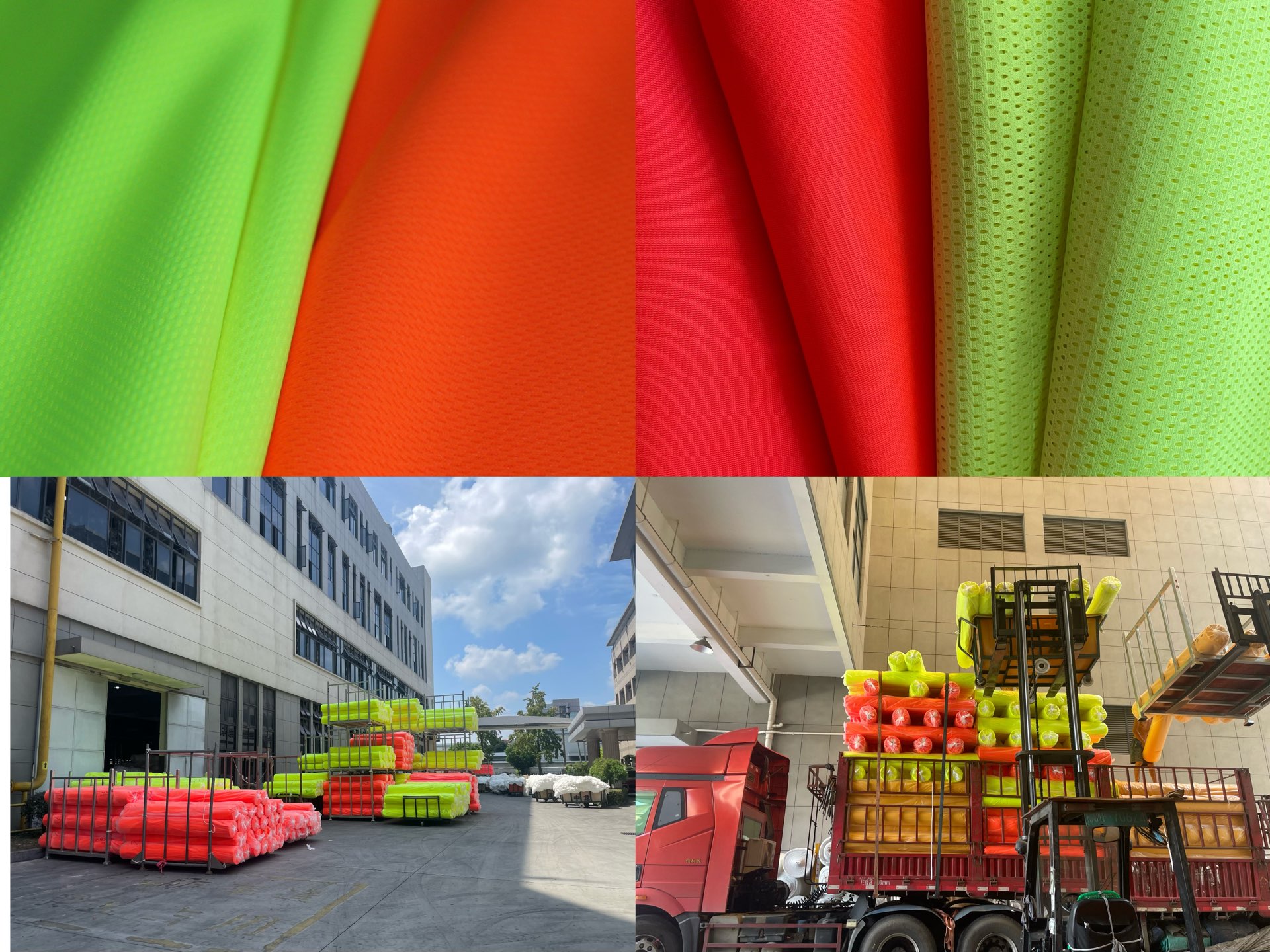 Producció i aplicació de teixits fluorescents